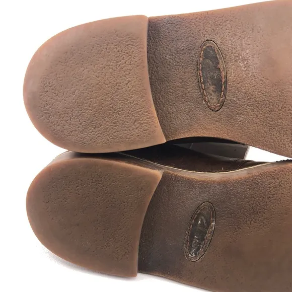 Clarks Bushacre Brown Leather Chukka Boots 12M