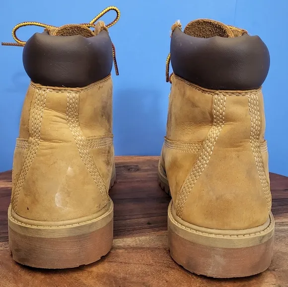 Classic Timberland Waterproof 6&quot; Boots 200 Primaloft Wheat Youth 6 (Women's 7.5)