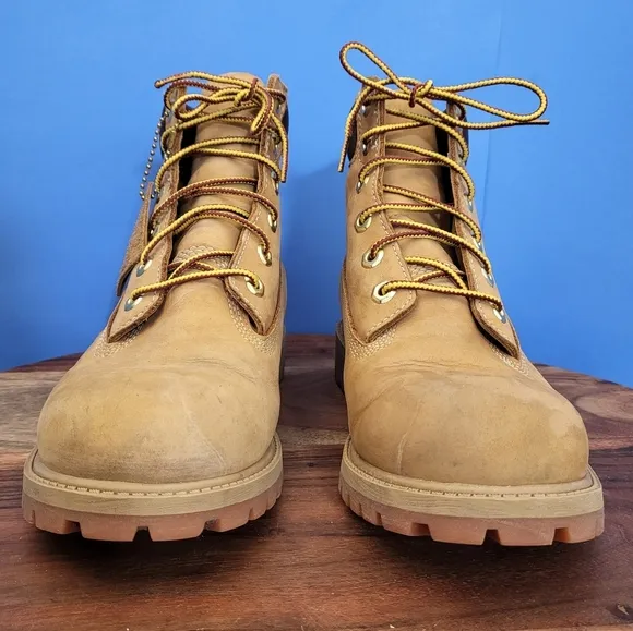 Classic Timberland Waterproof 6&quot; Boots 200 Primaloft Wheat Youth 6 (Women's 7.5)