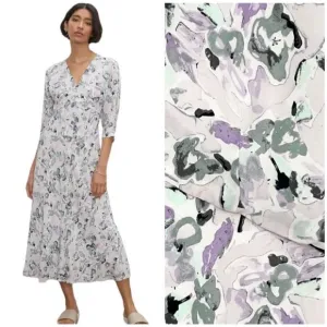 Club Monaco Drape Sleeve Dress 00