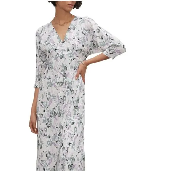 Club Monaco Drape Sleeve Dress 00