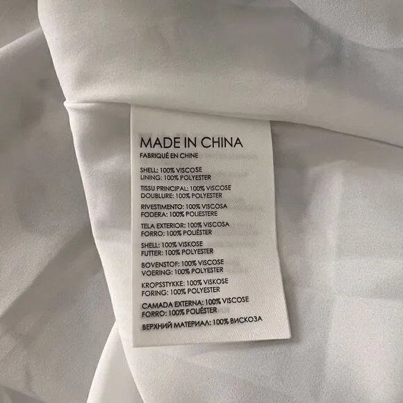 Club Monaco Drape Sleeve Dress 00