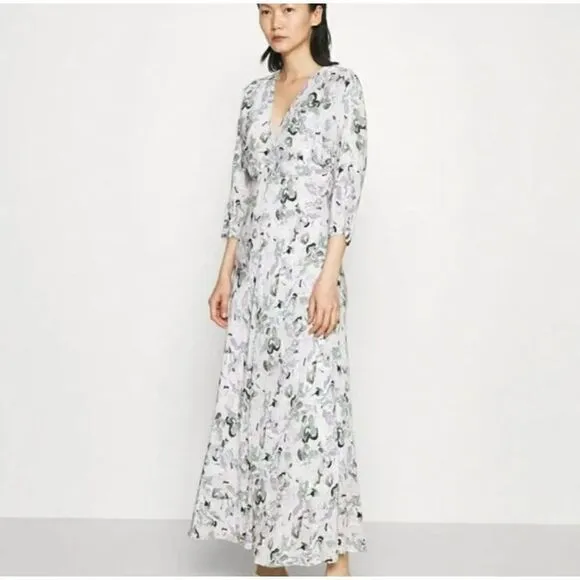Club Monaco Drape Sleeve Dress 00