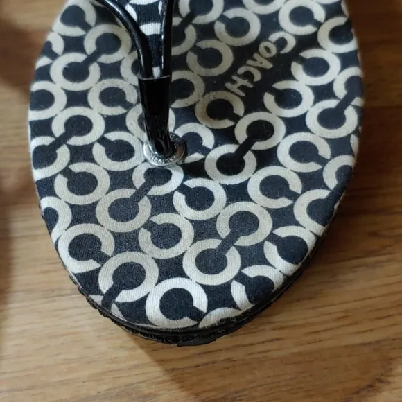 Coach Felicia Wedges Sandals 7B