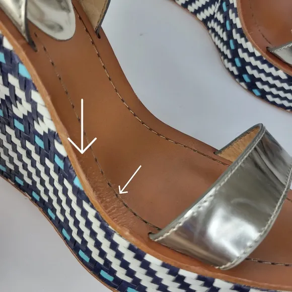 Coach‎ Gemma Wedge Sandals Size 8