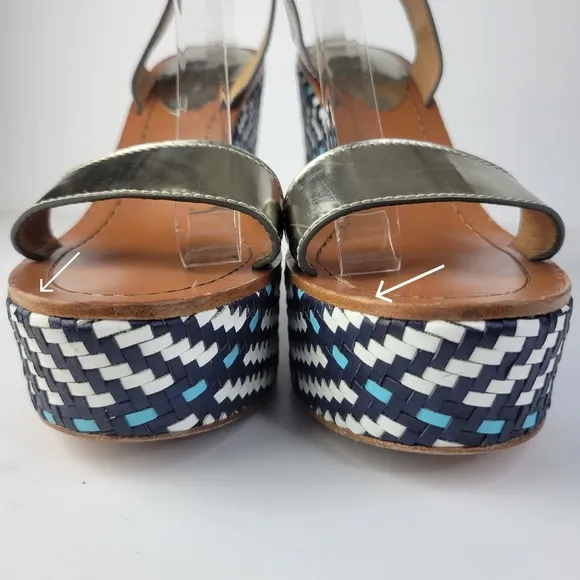Coach‎ Gemma Wedge Sandals Size 8
