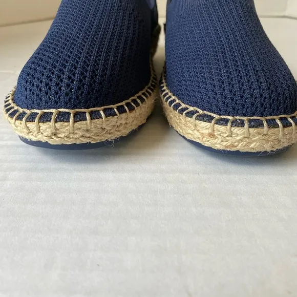 Cole Haan Cloudfeel Espadrille Slip On Shoes Blue Size 7