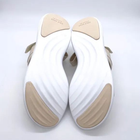 Cole Haan Ella Grand Designer Leather Slingback Sandals