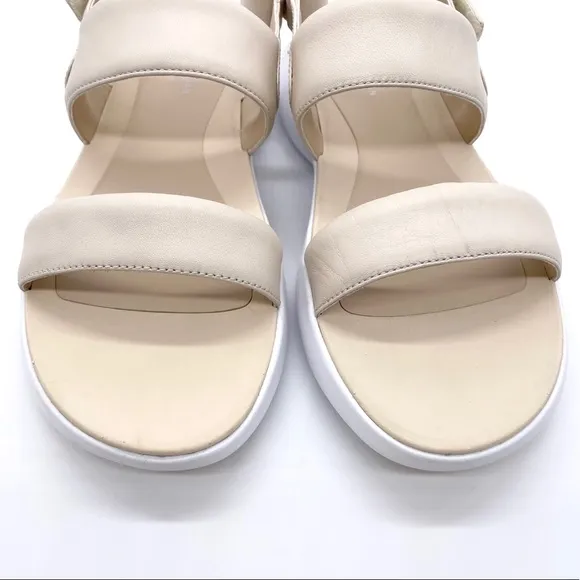 Cole Haan Ella Grand Designer Leather Slingback Sandals