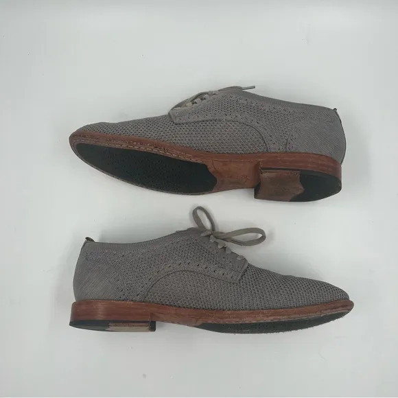 Cole Haan Feathercraft Grand Stitchlite Mens Oxford Shoes C30501 8M Gray Pumice