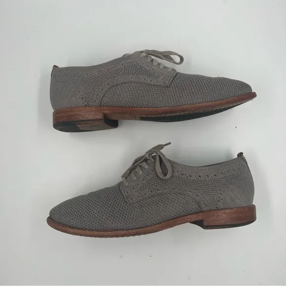 Cole Haan Feathercraft Grand Stitchlite Mens Oxford Shoes C30501 8M Gray Pumice