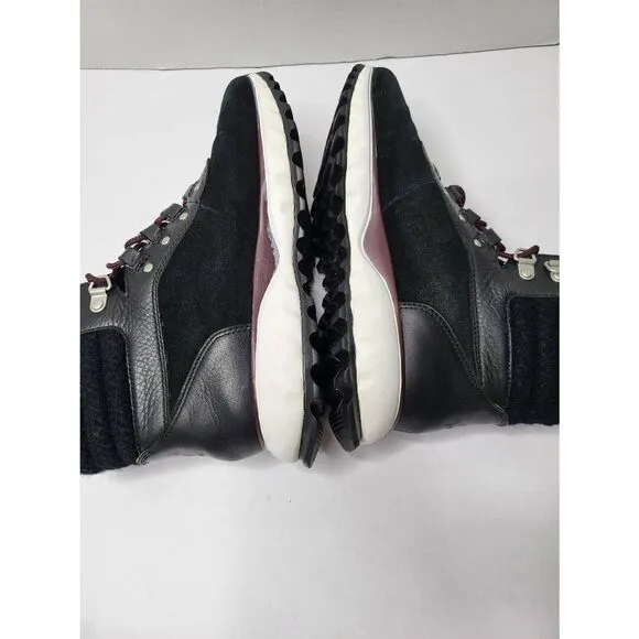 Cole Haan GrandExplore suede leather high ankle hiking boots 6B