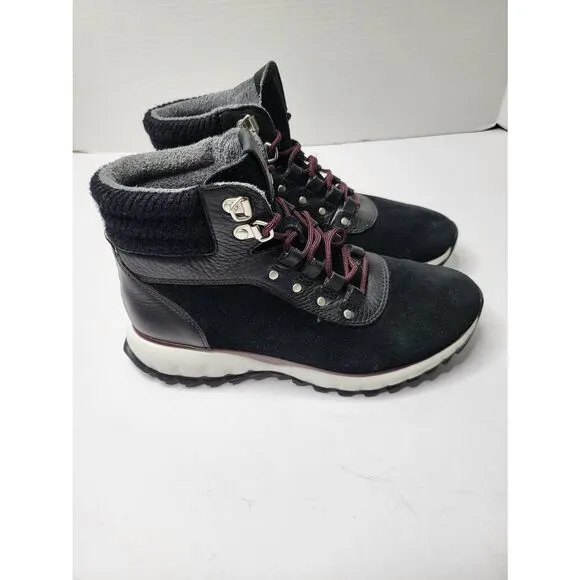 Cole Haan GrandExplore suede leather high ankle hiking boots 6B