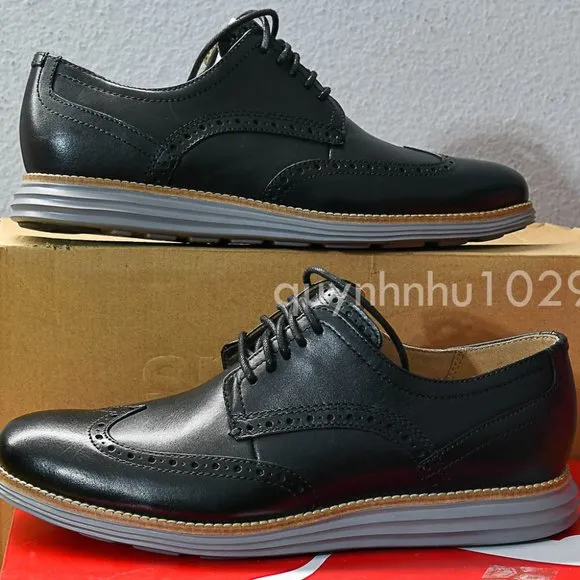 COLE HAAN  Men's Øriginal Grand Wingtip Oxford