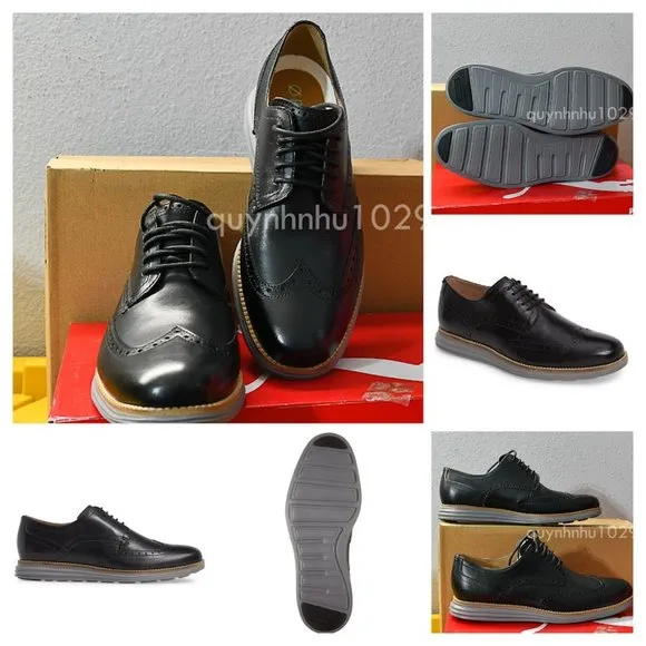 COLE HAAN  Men's Øriginal Grand Wingtip Oxford