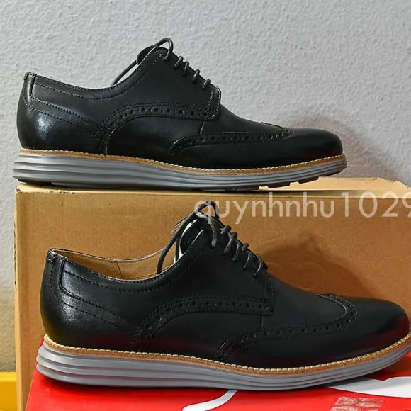 COLE HAAN  Men's Øriginal Grand Wingtip Oxford
