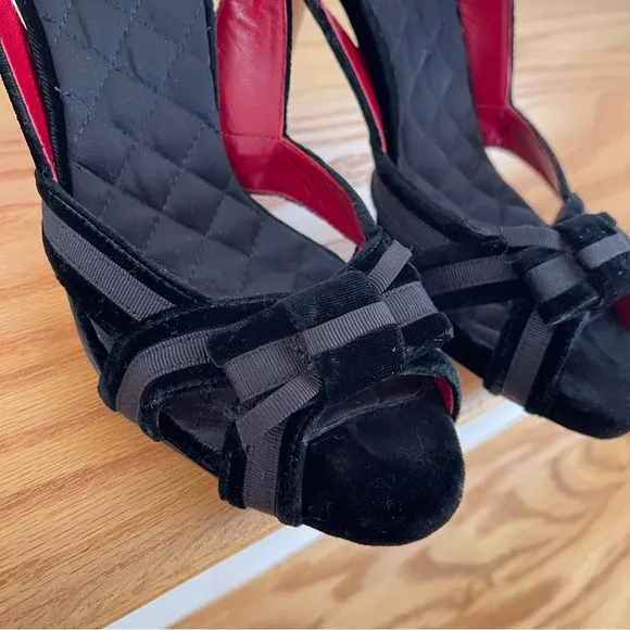 Cole Haan | Morgan Nike Air Bow Sandals Platforms Sz 8