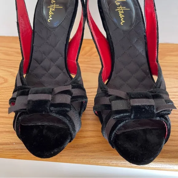 Cole Haan | Morgan Nike Air Bow Sandals Platforms Sz 8