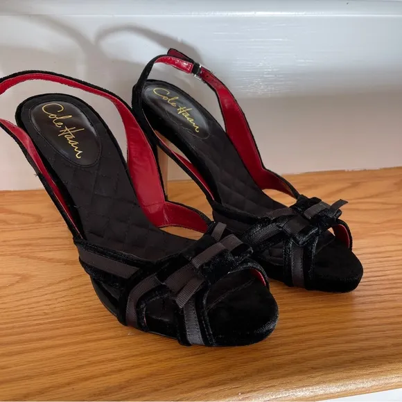 Cole Haan | Morgan Nike Air Bow Sandals Platforms Sz 8