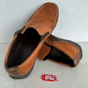 Cole Haan Slip On Shoes Mens Loafers Size 11 Brown Venitian Leather Style C03559