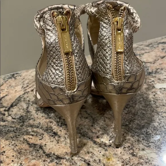 Cole Haan Snake Pattern Leather Sandals