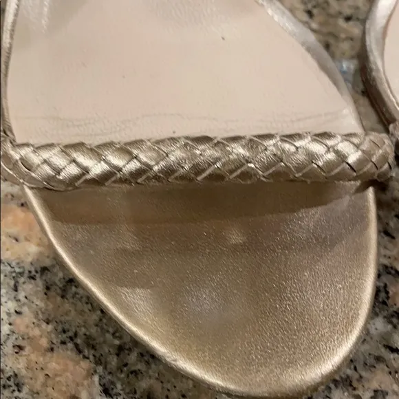 Cole Haan Snake Pattern Leather Sandals