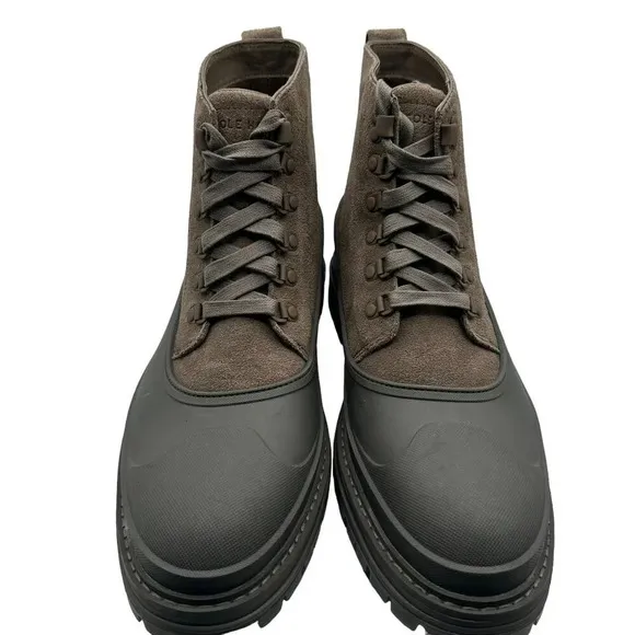 Cole Haan Stratton Shroud Suede Waterproof Boots in Morel Sz: 11.5
