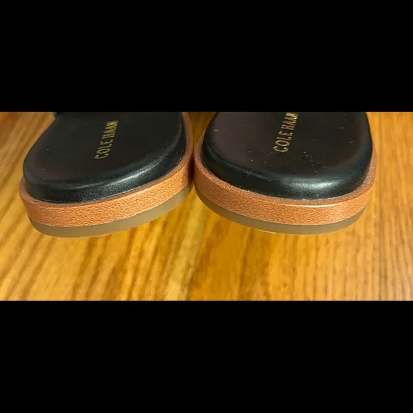 Cole Haan Toe Ring Sandals, Black