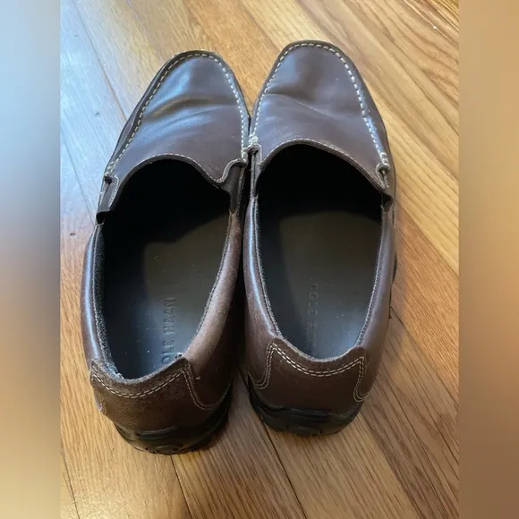 Cole Haan‎ Tucker Venetian Slip On Loafer Shoes 12M Brown Leather C04059