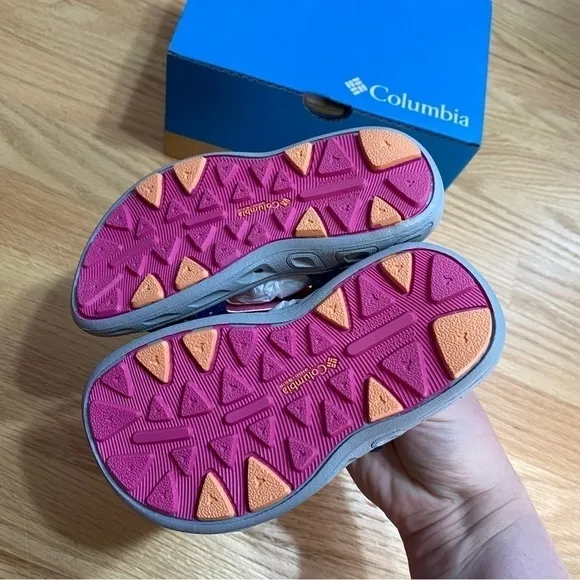 Columbia Techsun Vent Sandals NEW Sz 9 Vent Pink Purple Girls Toddler Open Toe