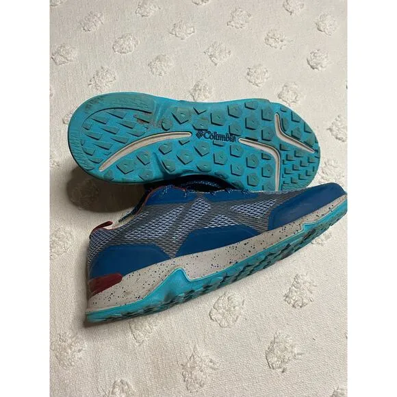 Columbia Vitesse Outdry Men’s Blue Hiking Walking Shoes Athletic Sneakers