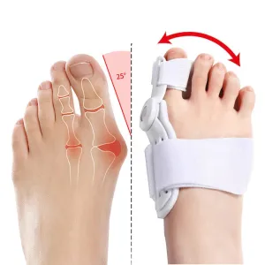 ComfortAlign 2Pcs Hallux Valgus and Bunion Corrector – Orthopedic Toe Separator and Foot Care Solution