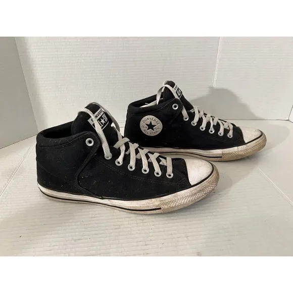 Converse Chuck Taylor All‎ Star  Black Shoes Unisex Size M 11.5 W 13.5