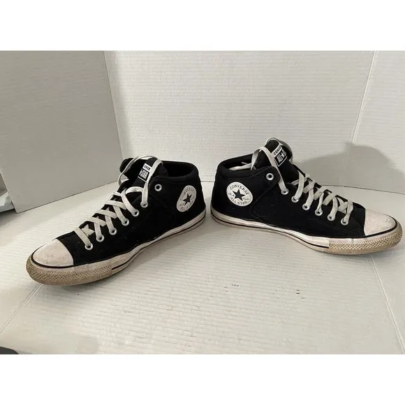 Converse Chuck Taylor All‎ Star  Black Shoes Unisex Size M 11.5 W 13.5