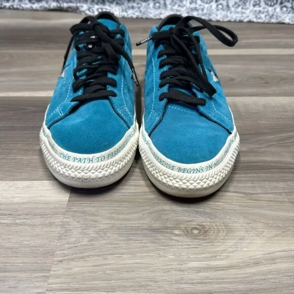 Converse Men's Blue Sneakers limited edition size 9.5 men’s / 11 womens