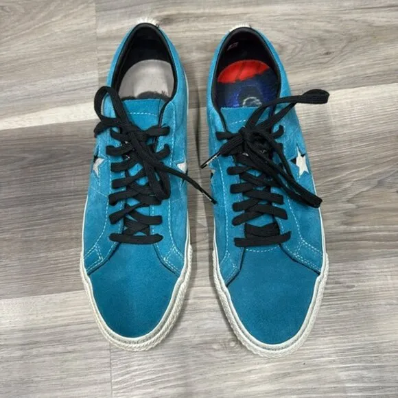 Converse Men's Blue Sneakers limited edition size 9.5 men’s / 11 womens