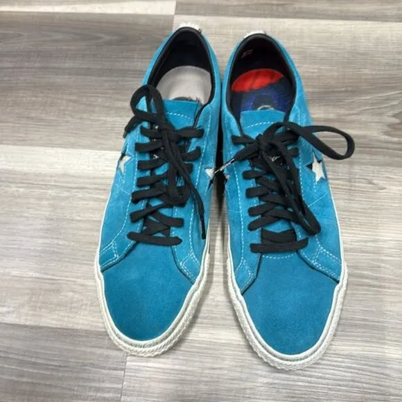 Converse Men's Blue Sneakers limited edition size 9.5 men’s / 11 womens