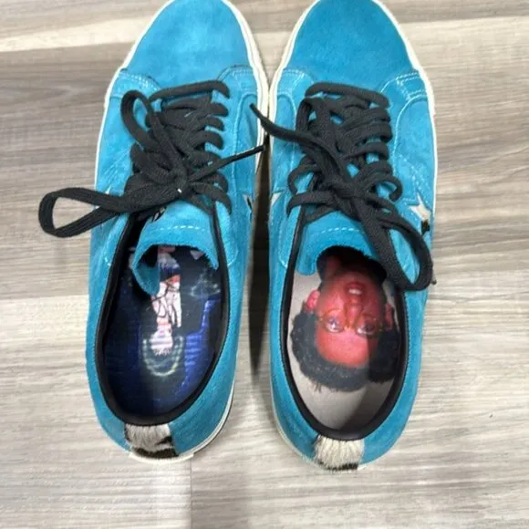 Converse Men's Blue Sneakers limited edition size 9.5 men’s / 11 womens