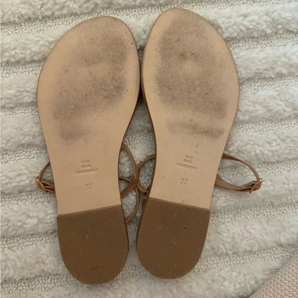 CoRNETTI Goloritze Sandal in Almond Size 37