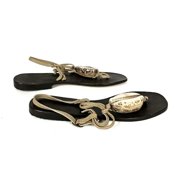 Cowrie Shell Summer Sandals