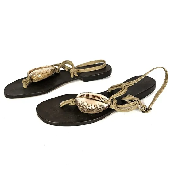 Cowrie Shell Summer Sandals