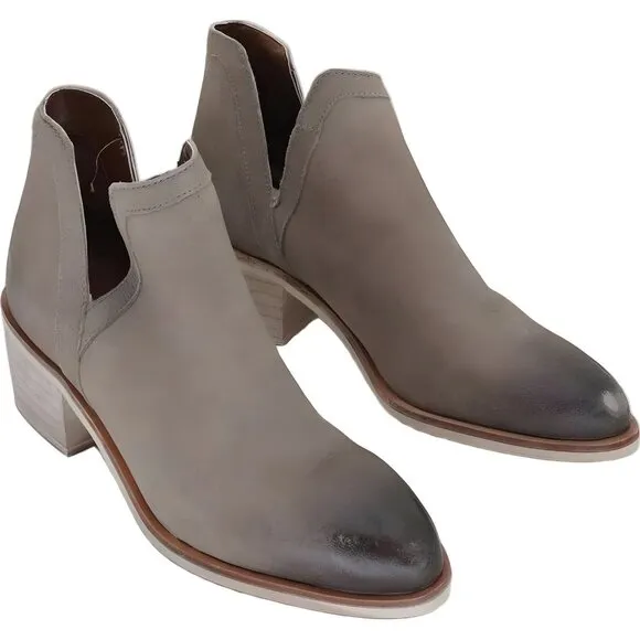 Crevo Collins Leather Taupe Boot US Womens Size 6