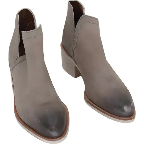 Crevo Collins Leather Taupe Boot US Womens Size 6