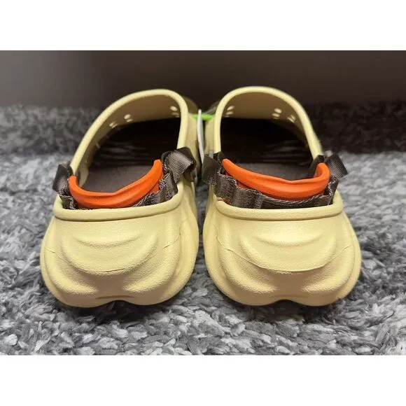 Crocs Echo Clogs‎ Shoes Slides Mens Size 10 Tan Sesame Casual Comfort Slip On