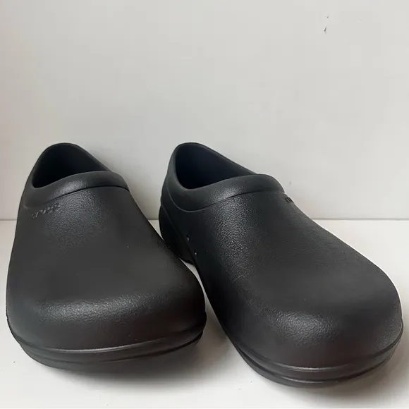 Crocs Mellow Recovery Clog Mens 11 Black Slip-On Comfort Shoes