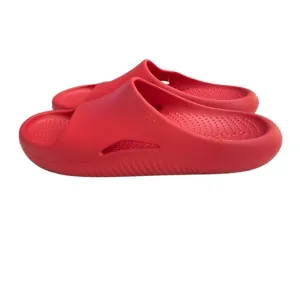 Crocs Mellow Recovery Slide Red Unisex M 7, W 9. In like new condition.