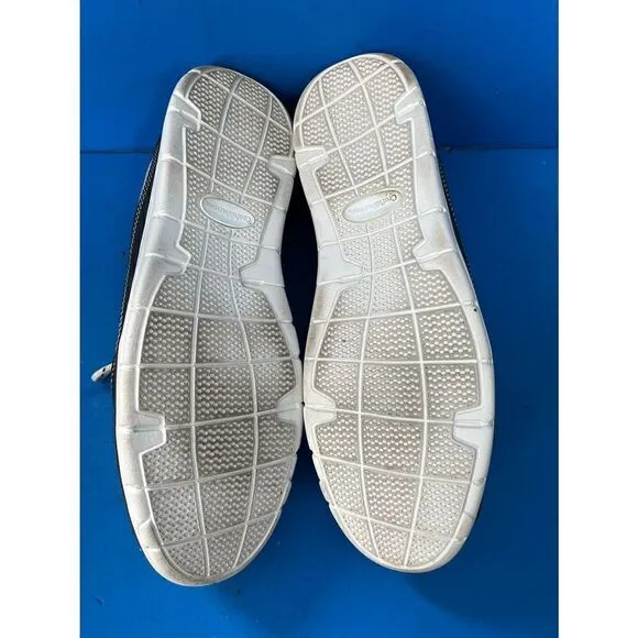 Croft &amp; Barrow Ortholite Mens Loafers Deck Shoes Size 13 M Comfort Navy Blue