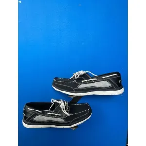 Croft &amp; Barrow Ortholite Mens Loafers Deck Shoes Size 13 M Comfort Navy Blue