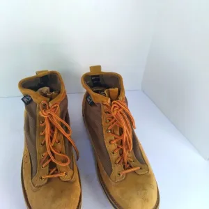 Danner‎ Suede Leather Hiking Boots Vibram Sole Ankle Support Brown