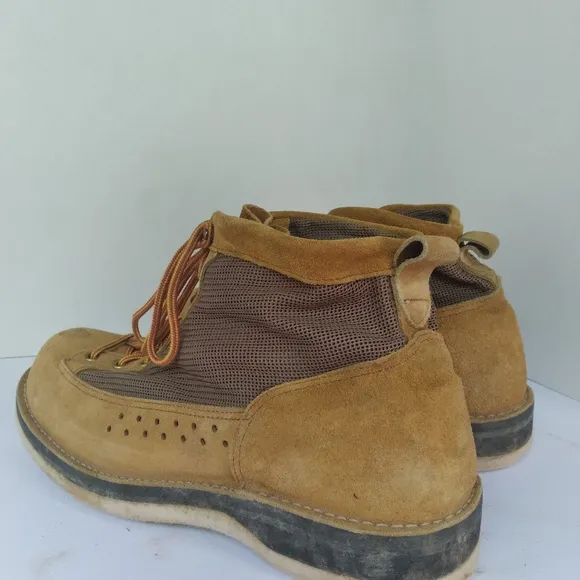 Danner‎ Suede Leather Hiking Boots Vibram Sole Ankle Support Brown